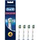 Oral-B Genuine Floss Action Replacement Toothbrush Heads, Refills for Electric Toothbrush, Pack of 4 EB25B4