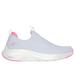 Skechers Women's Vapor Foam - True Classic Sneaker | Size 8.0 | Light Blue/Pink | Textile/Synthetic | Vegan | Machine Washable