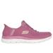 Skechers Women's Slip-ins: Summits - Classy Night Sneaker | Size 6.0 | Dark Mauve | Textile/Synthetic | Vegan | Machine Washable