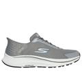 Skechers Men's Slip-ins: GO RUN Consistent - Empowered Sneaker | Size 12.0 | Gray | Textile/Synthetic | Vegan | Machine Washable