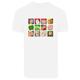 Kurzarmshirt JORDAN "Jordan Herren" Gr. 4XL, weiß (white) Herren Shirts T-Shirts