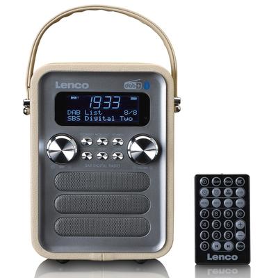 LENCO Digitalradio (DAB+) "PDR-051" Radios beige Digitalradio (DAB+)