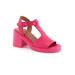 Women's Mckenzie Heeled Sandal by Bueno in Hot Pink (Size 37 M)