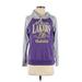 New Era Pullover Hoodie: Purple Marled Tops - Women's Size Small
