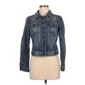 Ann Taylor LOFT Denim Jacket: Blue Jackets & Outerwear - Women's Size 8 Petite