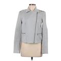 Banana Republic Jacket: Short Gray Print Jackets & Outerwear - Women's Size 6