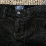 Polo By Ralph Lauren Bottoms | Boys Ralph Lauren Black Corduroy Pants | Color: Black | Size: 6b