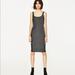 Zara Dresses | Never Worn Zara Metallic Midi Dress | Color: Gray/Silver | Size: S