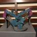 Nine West Shoes | Multi Color Heels | Color: Gray/Green | Size: 6.5