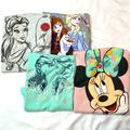 Disney Shirts & Tops | Disney Toddler Girl T-Shirts, Bundle Of 4 Minnie, Bell, Elsa & Anna | Color: Gray/Pink | Size: 2tg