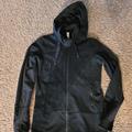 Lululemon Athletica Jackets & Coats | Lululemon Hooded Jacket, Black - Size 8 | Color: Black | Size: 8