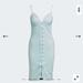 Adidas Dresses | 013 Nwt Adidas Always Original Laced Strap Dress | Color: Blue/White | Size: 2x