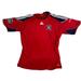 Adidas Shirts | Adidas Formotion Mls Chicago Fire Fc Short Sleeve Red Jersey Men’s Size Large | Color: Red | Size: L