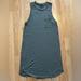 American Eagle Outfitters Dresses | American Eagle Outfitters Green Midi Dress Halter Neck Sleeveless Pocket Medium | Color: Green | Size: M