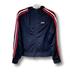 Adidas Jackets & Coats | Adidas Track Jacket Black White And Red Women's Size L | Color: Black | Size: L