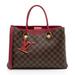 Louis Vuitton Bags | Louis Vuitton Damier Ebene Riverside Tote | Color: Brown/Red | Size: 13.50" (L) X 4.75" (W) X 9.75" (H)