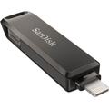 SANDISK USB-Stick "iXpand Luxe 128 GB" USB-Sticks Gr. 128 GB, schwarz USB-Sticks