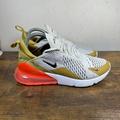 Nike Shoes | Nike Air Max 270 Flight Gold Ah6789-700 Shoes Sneakers Women's Size 9 | Color: Gold/White | Size: 9