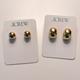 J. Crew Jewelry | Bundle Of 2 Nwt J. Crew Earrings, Gold, Ball-Stud, Sculptural Orb | Color: Gold | Size: Os