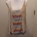 Anthropologie Tops | Anthropologie Tiny Sequin Tank Top Xl | Color: Gray/Pink | Size: Xl