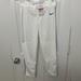 Nike Bottoms | Nike Big Kids Boys Baseball Pants Size L New | Color: White | Size: Lb