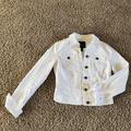 Jessica Simpson Jackets & Coats | Jessica Simpson White Jean Jacket | Color: White | Size: Xs