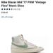 Nike Shoes | Men’s Nike Blazers Mid 77 Prm Vintage Flow Size 10.5 | Color: Green/White | Size: 10.5