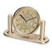 Gold Ohio State Buckeyes Arcadia Desk Clock