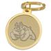 Gold Fresno State Bulldogs Team Logo Split-Wire Key Ring