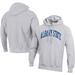 Men's Champion Gray Albany State Golden Rams Tall Arch Pullover Hoodie