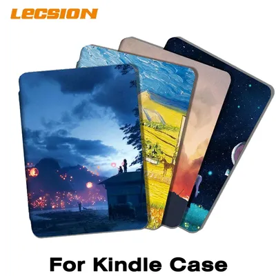 Étui de protection en cuir pour Kindle étui pour tout nouveau Kindle housse E-Ple Paperwhite 4