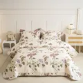 100% cotton Bedspread on the bed plaid French bed cover Mattress topper bed linen set coverlet