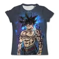 Boys Clothes Dragon Ball T Shirt Anime Figures Son Goku T-shirts Boy T-shirts Tops Children Clothing