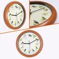 Singing Bird Wall Clock Round Minimalist Ornaments that Sing Bird Clocks with Sounds for Home