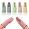 1pc Baby Soft Finger Toothbrush BPA Free Silicone Infant Tooth Teeth Clean Brush Food Grade Silicone