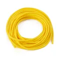 New 3m/6m/10m/20/50m Solid Core Pole Elastic Yellow Diameter 2.4mm Fishing Lines Latex Tube