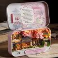 Boîte de meubles de maison de beurre l'inventaire pour enfants boîte de bricolage kit de maison de
