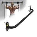 Home Gym Wall Mounted Fitness Pull Up Bar Multifunctional Chin Up Bars Grips Lat Down Horizontal Bar