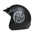 New Safety Open Face Helmet Chopper Bobble Style Vintage Motorbike Helmet 3/4 Jet Casque Casco Moto