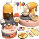 3D Plasticine Mold Modeling Clay Ice Cream Color Clay Noodle Maker Diy Plastic Play Dough Tools Sets