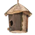 Hanging Wooden Hummingbird House Easy Assembled Mini Nest Decorative Hideout House Bird Supplies Hot