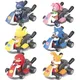 Sonic-Ensemble de jouets Kart pour enfants figurine de jeu mignonne course de voitures dessin