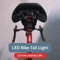 LED Bike Tail Light Cycling Bicycle Front Rear Light Set Bike USB Charge Headlight Light MTB