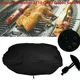 Barbecue Cover Round BBQ Cover Waterproof 210D Oxford Dust-proof Anti-UV Grill Cover Heavy Duty