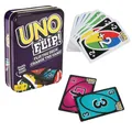 Mattel UNO FLIP! Boîte de 18 jeux de cartes pour la famille divertissement amusant jeu de société