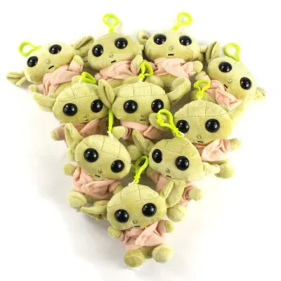 Star Wars Master Baby Yoda Character Keychain Plush Toy Yoda Soft Stuffed Toys For Baby Dolls New