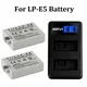 Batterie pour appareil photo 1500mAh 7.4V LP-E5 LP E5 + chargeur de batterie LED LPE5 pour batterie