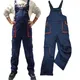 Bib Overall For Men Women Work Clothes Fly Pockets Painter Coveralls Costume Jumpsuit Mechanic