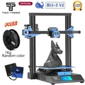 Twotrees Blu-3 V2 I3 3D Printer FDM 3D принтер Printing Masks 3d Diy Kit 3.5-Inch Color Touch Screen