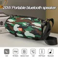 TG Bluetooth Speaker Portable Outdoor Loudspeaker Wireless Mini Column 3D 20W Stereo Music Surround